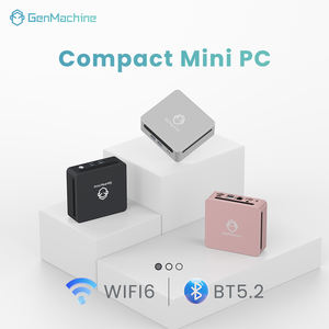 Mini PC GenMachine <span class=keywords><strong>Ryzen</strong></span> <span class=keywords><strong>5</strong></span> <span class=keywords><strong>5625U</strong></span> <span class=keywords><strong>AMD</strong></span> Radeon Vaga7, 6 cœurs, 12 threads, 1G LAN, Wifi 6, BT <span class=keywords><strong>5</strong></span>.2, Win11, 3 écrans, 2HD, 2USB 3.0 - Product Image 1