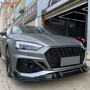 Kit carrosserie <span class=keywords><strong>RS5</strong></span> Style pour <span class=keywords><strong>Audi</strong></span> A5 S5 B9.5 <span class=keywords><strong>2020</strong></span> 2021 2022 2023 2024 : Pare-chocs avant avec calandre et lèvre avant – Kit de modification automobile - Product Image 6