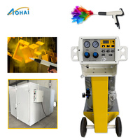 Machine de revêtement électrostatique manuelle AH-S700 avec affichage numérique, équipement de revêtement métallique pour substrats en acier