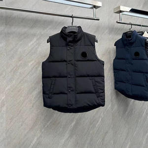 <span class=keywords><strong>Chaleco</strong></span> Acolchado de Alta Calidad al por Mayor, Talla Grande para <span class=keywords><strong>Hombre</strong></span>, Chaqueta de Plumón de Ganso, <span class=keywords><strong>Chaleco</strong></span> para Exteriores - Product Image 1