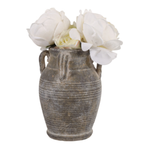 Vaso decorativo in terracotta con manici per soggiorno, decorazioni per la casa, camera da letto, ingresso, tavolo, ufficio - Product Image 2