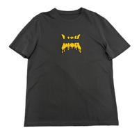 T-shirt Homme Oversize en Coton Noir Été 210g avec Impression 3D en Mousse Col Rond Manches Courtes Décontracté Streetwear Personnalisable