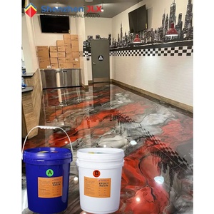 Wholesale Art Floor <b>Epoxy</b> <b>Resin</b> - Self-Levelling Coating for DIY & Professional Floor Projects - Product Image 4