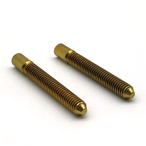 <span class=keywords><strong>Tornillo</strong></span> de latón personalizado de fábrica <span class=keywords><strong>sin</strong></span> ranura Varios tipos Sistema de medición métrica de estilo de <span class=keywords><strong>cabeza</strong></span> ovalada - Product Image 4