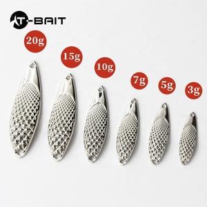 3g-20g Vente en gros Appât de nage complet Appât immergé Appât rotatif en métal à paillettes Long <span class=keywords><strong>Shot</strong></span> Spinner Lure - Product Image 3