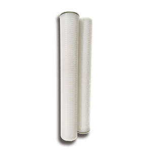 Cartucho de filtro plisado PP 1 micrón 40 pulgadas Elemento de Filtración Industrial de alto flujo Nueva condición - Product Image 5