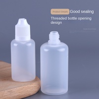 Botellas de 10 ml con Gotero de PE, Diseño Flexible con Boquilla Puntiaguda, Tapas a Presión y Giratorias Resistentes a Niños, Recargables