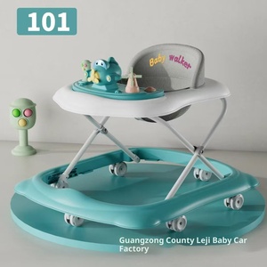 Marche-bébé musical pliable Yiluo pour enfants de 6 à 11 mois, anti-basculement, anti-jambes en O, multifonction, en plastique, capacité de charge de 20 kg - Product Image 6