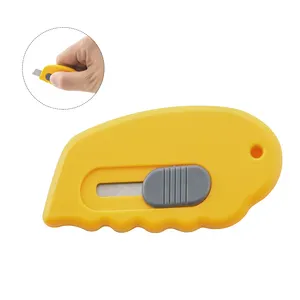 Office school stationery cutting letter paper safety retractable box cutters small mini art cutter knife