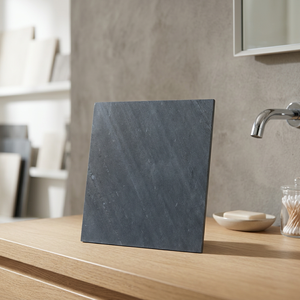 Revêtement mural fin en pierre flexible, blocs noirs, décoration extérieure, 100% pierre naturelle, écologique, moderne, pour salle de bain et jardin - Product Image 2