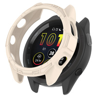 Casing Pelindung Layar Garmin Forerunner 265 265S Jam Tangan Pintar Plastik Antilembap TPU Penutup Pelindung Anti Gores Cangkang Bumper