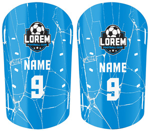 Football <b>Shin</b> Guards Professional Sports Use Custom Printed From Your Image Thickened <b>Slip</b> <b>in</b> <b>Shin</b> <b>Pads</b> With Double Straps - Product Image 5