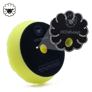 Tampons de polissage en mousse de haute qualité de <span class=keywords><strong>3</strong></span> pouces, personnalisables OEM, pour carrosseries automobiles, grain 3000, coupe moyenne, marque 1000sheep, garantie <span class=keywords><strong>3</strong></span> ans - Product Image 3