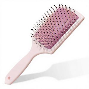 Ensemble brosse à cheveux et bandeau spa en plastique pour enfants, motif ange de Stitch, kit de toilettage amusant pour démêler et coiffer, commande d'usine - Product Image 1