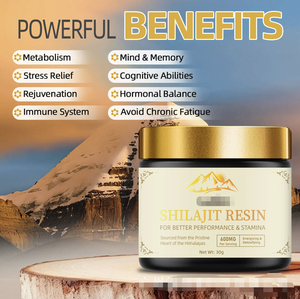 Premio 30g Shilajit resina pasta originale spremuto a freddo prezzo di fabbrica di alta qualità per l'esportazione GMP certificato FDA registrato - Product Image 3