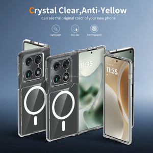 Funda Magnética Resistente para Moto Razr Fold 60 Ultra, 2 en 1, TPU y PC Rígido, Protección Anticaídas, Transparente - Product Image 4