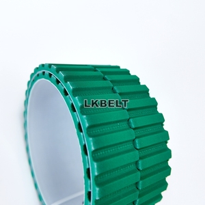 Cinghia di Trasmissione Industriale in PU ad Alta Efficienza Rivestita in <span class=keywords><strong>PAZ</strong></span> Verde per l'Industria dell'Automazione Dimensioni OEM - Product Image 6