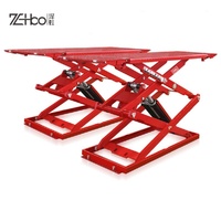 Elevador de tijera para coche de 220V eficiente/Solución de elevación de vehículos de elevación de puente