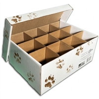 Cajas de Embalaje Reciclables para Artículos para Mascotas, Cajas de Cartón Plegables para Comida para Gatos, Caja de Exhibición de Papel para Comida para Perros