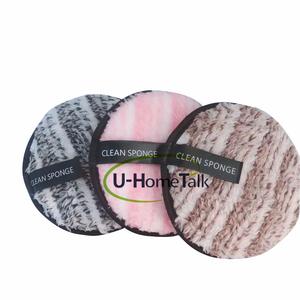 Gants nettoyants lavables pour le visage Marque privée Tampons en tissu réutilisables pour le visage <span class=keywords><strong>Gant</strong></span> <span class=keywords><strong>démaquillant</strong></span> Tampon <span class=keywords><strong>démaquillant</strong></span> - Product Image 2