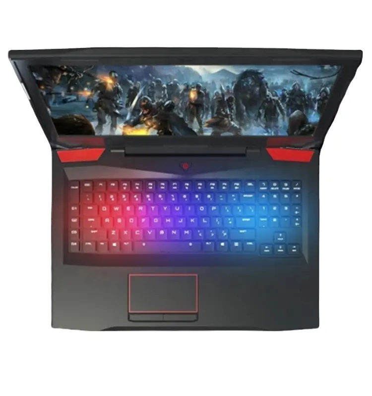 New product shenzhen OEM gaming laptop pc 17.3" Core i7 7700HQ 2.8GHz GTX 1060 6GB cheap price portable notebook computer pc