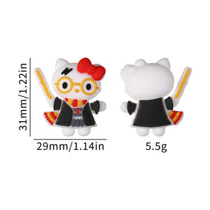 Cuentas focales 3D Escuela creativa DIY Necklacesd Cuentas de silicona más vendidas - Product Image 4