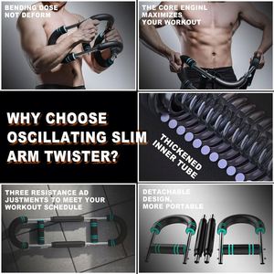 Có thể điều chỉnh ngực Expander đa chức năng sức mạnh cánh tay thiết bị Twister cánh tay Exerciser cho nhà sử dụng điện cổ tay đào tạo tập thể dục - Product Image 5