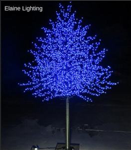 Árbol de Navidad con Luces LED, Marco Desmontable de PVC, Planta Artificial, IP65, para Exteriores, Parques, Calles, Paisajismo - Product Image 4