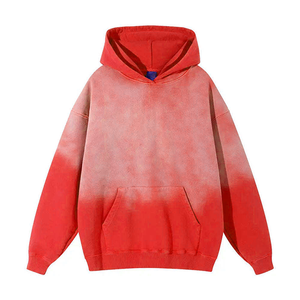Sudadera con capucha para hombre, cómoda, informal, a la moda, gruesa, estilo urbano, lisa, de invierno, de algodón grueso, oversize - Product Image 4