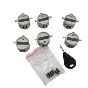 Juego de tapones para la caja de aleta de tabla de surf FCS G5 con tornillos y llave - Product Image 1