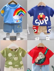 Nuevo Paquete de Ropa Casual Mixta para Bebés y Niños, Selección Aleatoria, Vestidos de Segunda Mano de Alta Calidad, Poliéster Transpirable para Verano - Product Image 5