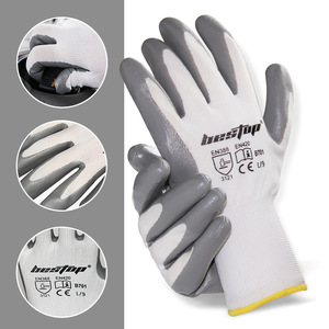 Gants B701 enduits de PU, épaissis, entièrement texturés, durables, résistants à l'huile, pour usage industriel et civil - Product Image 2