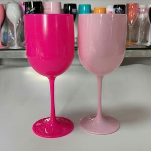 Copa de Vino Tinto de Polipropileno, Apta para Alimentos, Apta para Microondas, Reutilizable, Copa de Champán Acrílica Blanca Imperial - Product Image 3