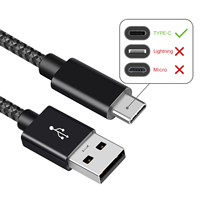 Kabel Tipe-C 480Mbps Kabel Pengisian Cepat 3A 60W USB Tipe A ke USB C 2.0 untuk Komputer dengan Fungsi Pengisian Daya 3A