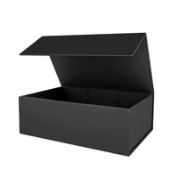 Boîte cadeau pliable rose gaufrée avec revêtement UV, recyclable, avec fermeture magnétique, personnalisable pour bougies, mariages et anniversaires