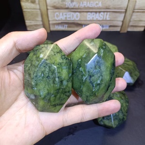 Factory <strong>Price</strong> High Quality Natural Polishing Crystal Xiuyan <strong>Jade</strong> Polyhedron Palm <strong>Stone</strong> for Gift - Product Image 2