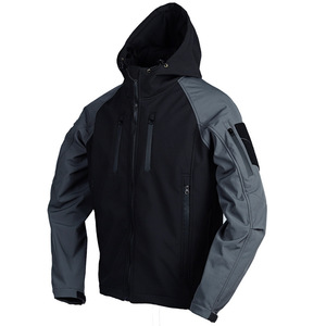Chaqueta acolchada de invierno cómoda Formal para hombre, capucha de lana, cremallera a prueba de viento, Spandex de carcasa suave, precio de fábrica, servicio OEM/ODM - Product Image 3