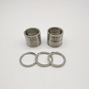 Llaveros divididos sólidos de alta resistencia, 28mm, 25mm, 20mm, llaveros divididos para llavero, llaves de coche, anillo de Etiqueta de perro, manualidades - Product Image 4