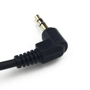 Cable de extensión de audio auxiliar estéreo para auriculares en espiral de <span class=keywords><strong>90</strong></span> grados macho a macho de 3,5mm - Product Image 4
