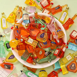 Mini couleur primaire nouvelle Simulation bouteille <span class=keywords><strong>de</strong></span> vin étrangère petit pur anglais bijoux à bricoler soi-même Patch pour <span class=keywords><strong>maison</strong></span> <span class=keywords><strong>de</strong></span> <span class=keywords><strong>poupée</strong></span> accessoires en gros - Product Image 2