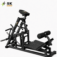 Machine à Rameurs T-Bar à Charge Libre SK avec Support Poitrine pour Entraînement du Dos – Équipement Professionnel pour Salle de Sport, Centre de Fitness, Club