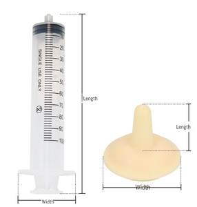 Nouveau-né Pet Feeder Bouteille de <span class=keywords><strong>lait</strong></span> en plastique Sucette avec seringue <span class=keywords><strong>pour</strong></span> chatons et chats Kit d'allaitement <span class=keywords><strong>pour</strong></span> animaux de compagnie - Product Image 4