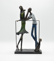 Modèle de ballet dansant pour femmes, moules en résine, sculptures en silicone, décoration de la maison, artisanat en résine, les plus populaires