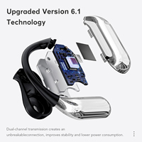 Auricolari Traduttori AI YYK-Q16 con Traduzione Vocale Bidirezionale in Tempo Reale, Registratore di Riunioni e Assistente AI per il Business