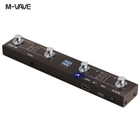 Pedal Controlador MIDI Inalámbrico M-VAVE Chocolate Plus |   Modo Dual Bluetooth/USB |   Control de Sustentación/Expresión |   Compatible con DAW