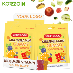 วิตามินรวมสำหรับเด็ก NSF OEM วิตามินกัมมี่สำหรับเด็ก ทารก และเด็กเล็ก เพื่อเสริมการรับประทานอาหารและน้ำหนัก สำหรับวิตามินและอาหารเสริมสำหรับเด็ก - Product Image 1