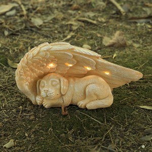 Witt alta calidad Memorial Beloved Pet Tombstone resina artesanías adornos <span class=keywords><strong>de</strong></span> <span class=keywords><strong>animales</strong></span> recuerdos <span class=keywords><strong>de</strong></span> perros decoraciones <span class=keywords><strong>de</strong></span> patio cachorro personalizado - Product Image 2