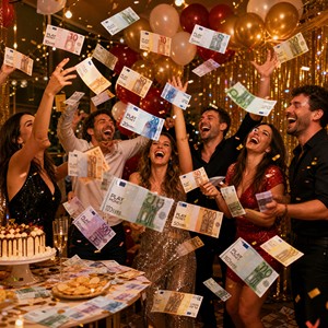 Dinero Falso al por Mayor, <span class=keywords><strong>Euros</strong></span> <span class=keywords><strong>de</strong></span> 7 Denominaciones, Juego Completo <span class=keywords><strong>de</strong></span> <span class=keywords><strong>100</strong></span> <span class=keywords><strong>Billetes</strong></span> por Paquete, <span class=keywords><strong>Billetes</strong></span> <span class=keywords><strong>de</strong></span> Juguete para Decoración <span class=keywords><strong>de</strong></span> Fiestas y Accesorios <span class=keywords><strong>de</strong></span> Cine - Product Image 4