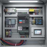 Variateur de fréquence vectoriel RYE série EL10, prêt à être expédié, 0,75 kW, 1,5 kW, 2,2 kW, triphasé 380 V-460 V, pour moteur de broche