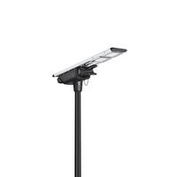 Lampadaire solaire à module LED réglable IP66 60W avec une efficacité de 190LM/W, garantie de 3 ans, en alliage d'aluminium pour routes urbaines